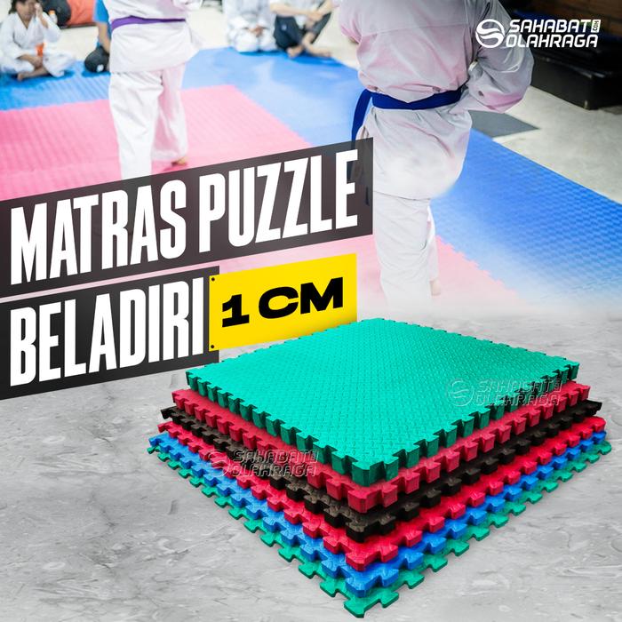 Gambar Matras Beladiri Puzzle 1 cm(karate,silat,taekwondo) dari Werving_NEW undefined Tokopedia