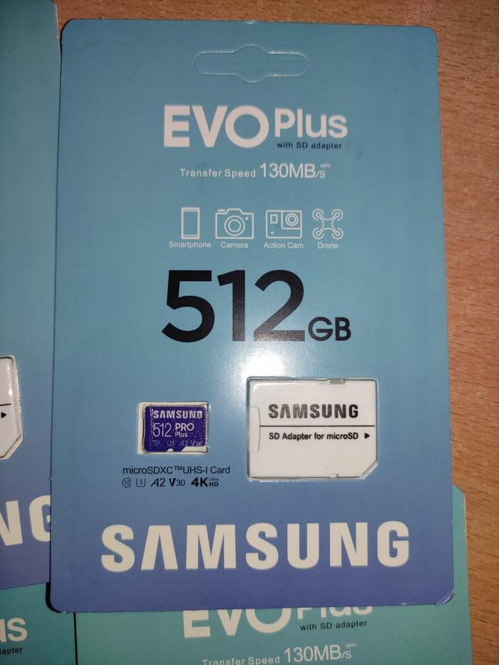 Micro Sd Samsung Evo Plus 512 Gb