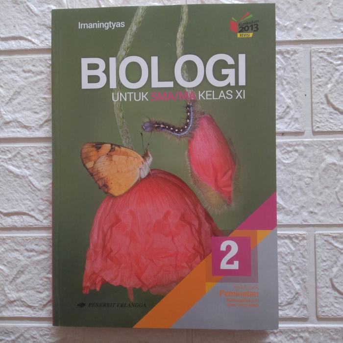 Gambar buku biologi untuk SMA/MA kelas 11 erlangga baru dari MUSSAADAH BOOK STORE undefined Tokopedia