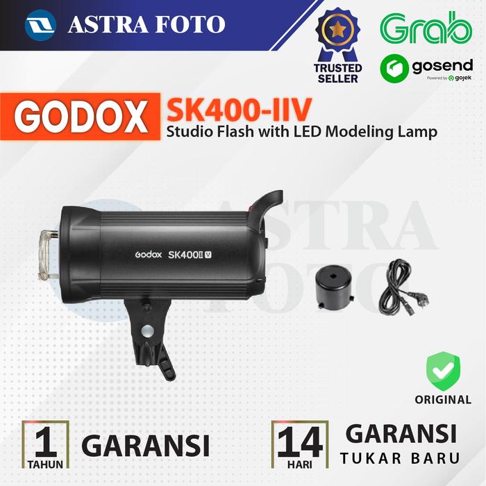 Gambar Paket Godox SK400II-V Studio Flash LED Modeling Lamp SK400 SK400 II V2 - Unit Only, Tanpa Tas dari Astra Foto undefined Tokopedia