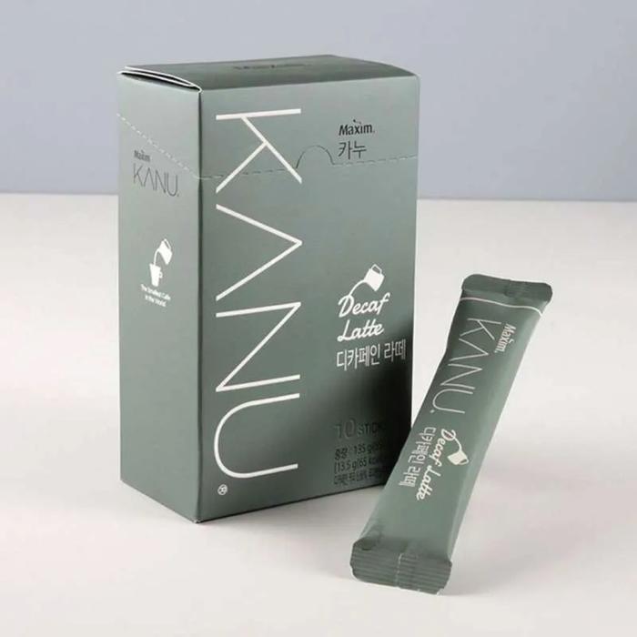Gambar Maxim Kanu Decaf Latte / Kopi Maxim Coffee Korea Instan isi 30 - 10 sachet dari HealthyFarm18 undefined Tokopedia