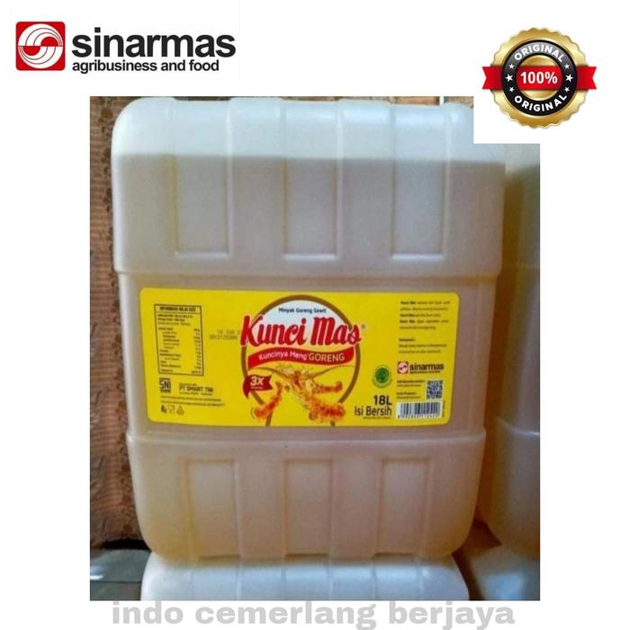 Jual Minyak Goreng Kuncimas Jerigen 18 Liter - Kota Tangerang - INDO