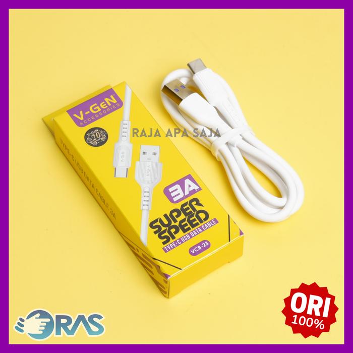 Gambar Kabel Data Charger Type C USB 3A Fast Charging 3.0 Casan Tipe C Tepsi - Putih dari Raja Apa Saja 1 undefined Tokopedia