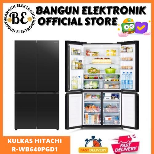 G-44【ご来店頂ける方限定】HITACHIの5ドア冷凍冷蔵庫です