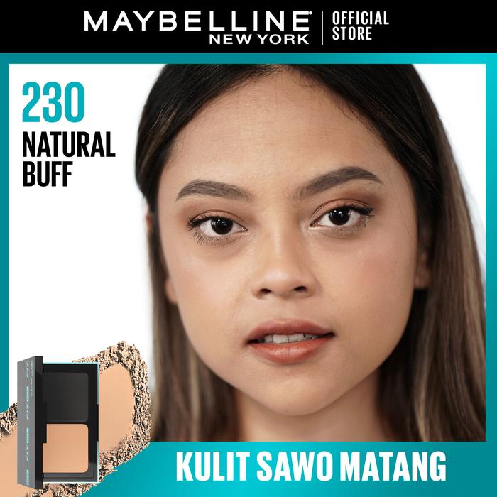 Gambar Maybelline Fit Me Matte & Pore 24H Oil Control Powder Foundation - 230 dari Maybelline Official Shop undefined Tokopedia