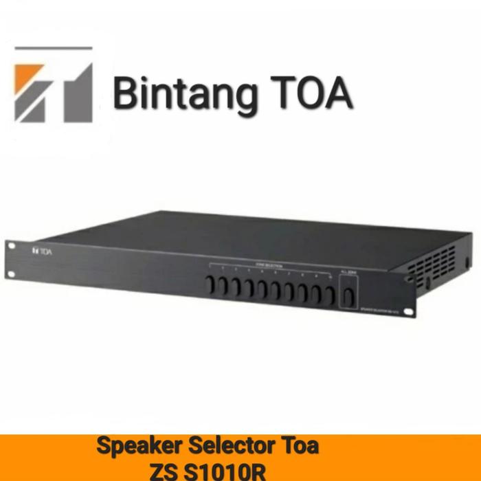 Gambar Speaker Selector TOA 10 Zone Z ss1010r dari BINTANG TOA undefined Tokopedia