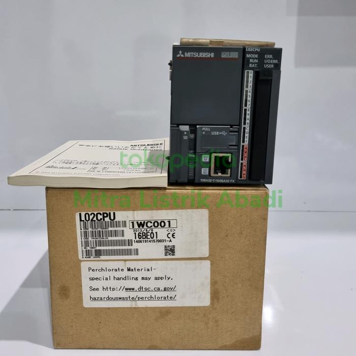 Plc R02cpu Jual L02CPU MITSUBISHI CPU UNIT PLC MODULAR - Jakarta Pusat - Mitra ...