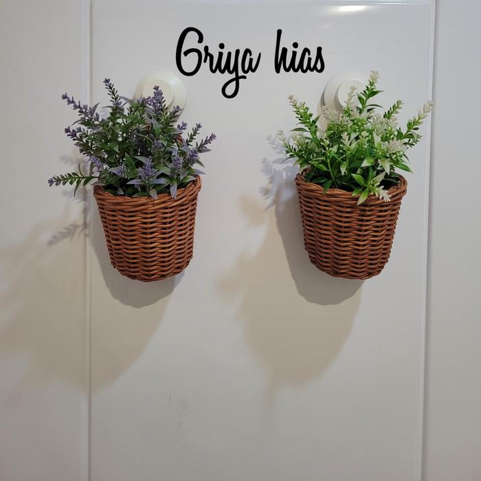 Gambar keranjang rotan mini keranjang telur anyaman tempat bawang serbaguna - rapat cokelat dari griyahias undefined Tokopedia