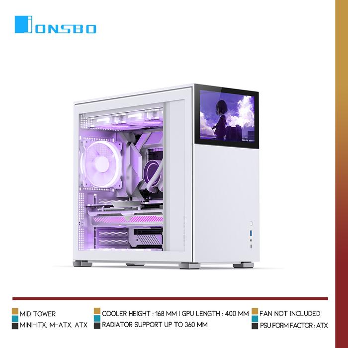 Gambar JONSBO D41 STD SCREEN - Putih dari Nano Komputer undefined Tokopedia