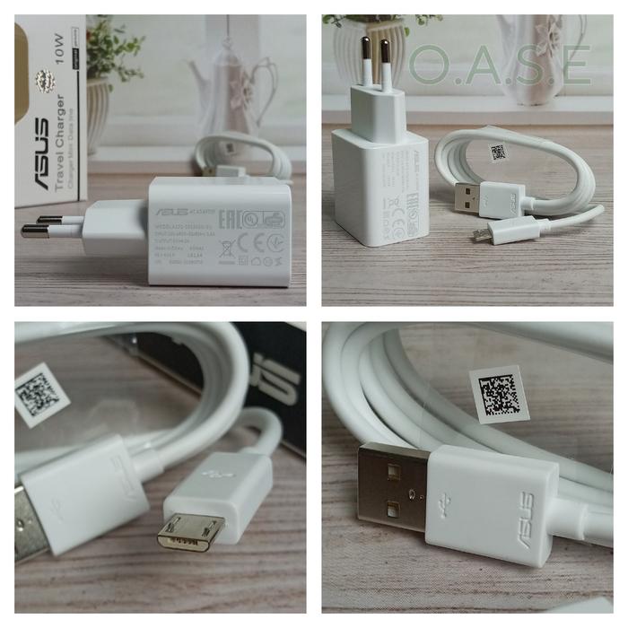 Gambar Charger Asus Zenfone Max Plus (M2) ZB634KL USB Micro 10 Watt - Putih dari Oase Store_NEW undefined Tokopedia