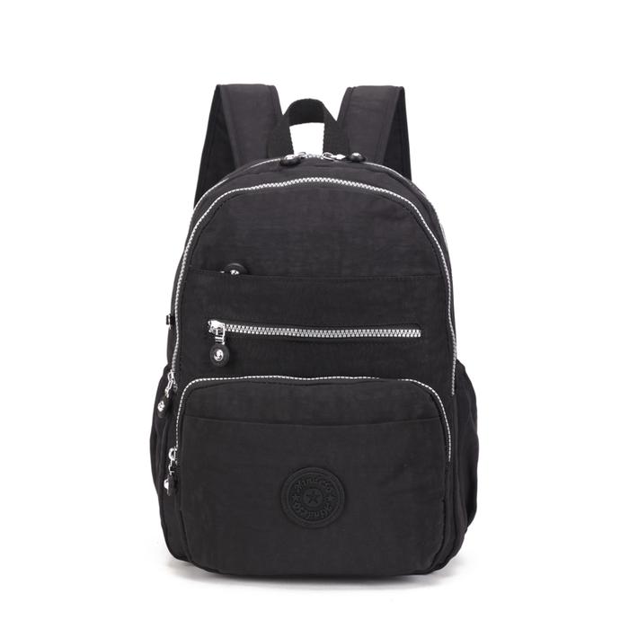 Gambar MINDESA 8551 RANSEL Backpack -Tas Ransel Waterprof Import High Quality - BLACK dari Wiedjaya Store undefined Tokopedia