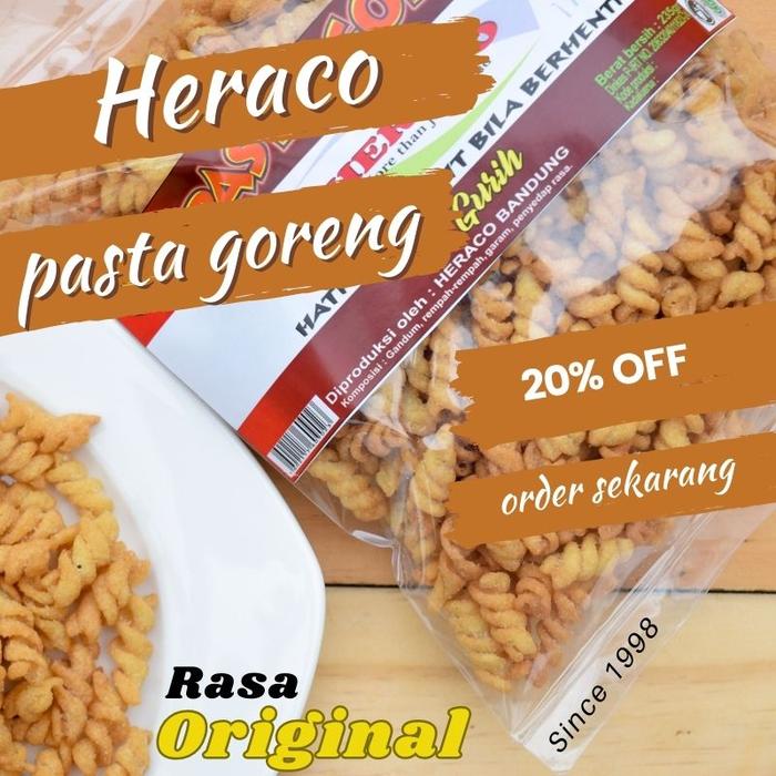 Gambar makaroni makroni spiral Original HERACO // macaroni // snack cemilan dari heraco snack undefined Tokopedia
