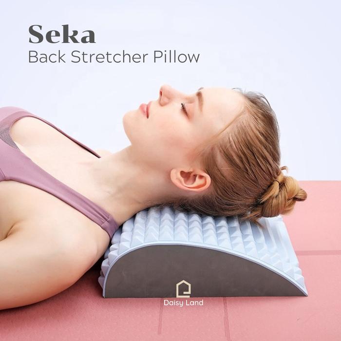 Gambar Bantal Pijat Punggung Sakit Pinggang Leher Back Stretcher Pillow dari Daisy Land undefined Tokopedia