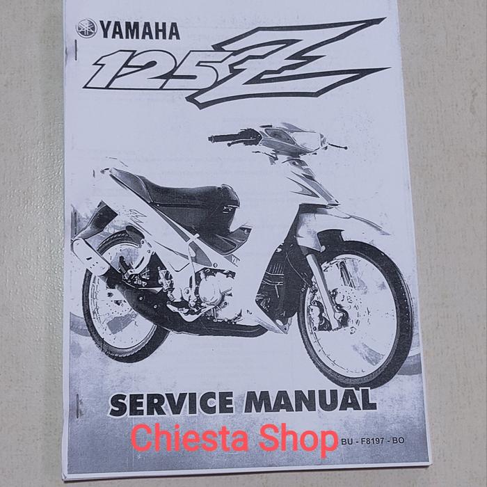 Gambar manual book servis motor yamaha 125z dari Chiesta Shop undefined Tokopedia