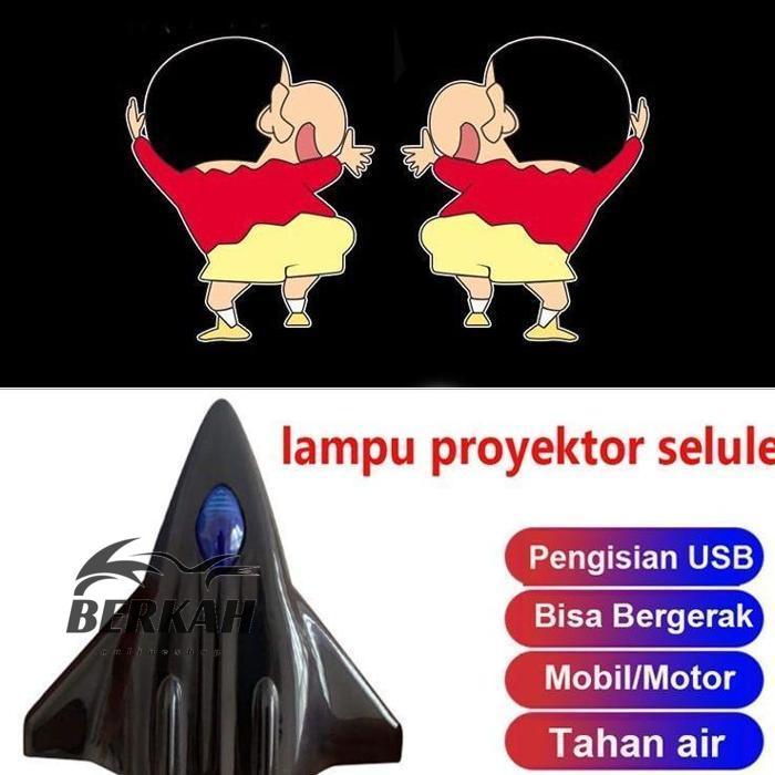 Gambar Lampu Led Kartun Animasi Motor Mobil Keren Berkualitas - Sinchan, Led Gerak dari Berkah205 undefined Tokopedia