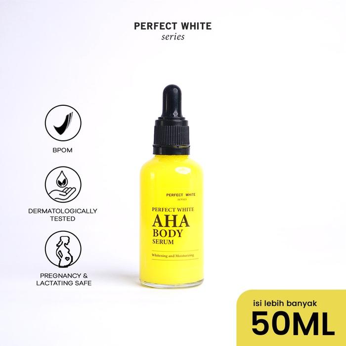 Gambar PERFECT WHITE SERIES Whitening Peeling Serum | White Arbutin AHA Peeli - BODY SERUM 50ML dari Skinhelp id undefined Tokopedia