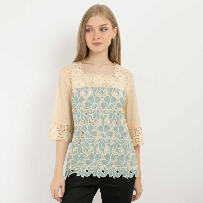 Gambar *Ready Stok* SISTER'S - Atasan Katun S7352 (JS) - Biru, XL dari Sisters Fashion Group undefined Tokopedia