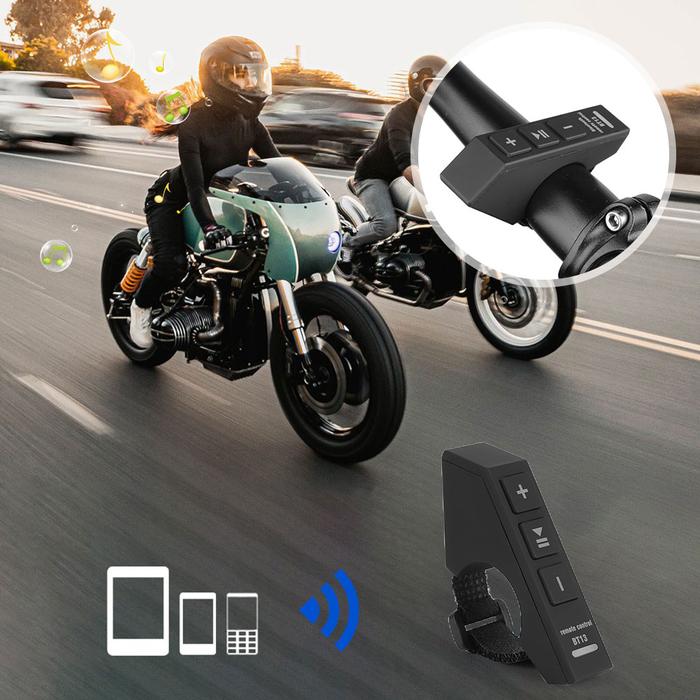 Gambar Shark Sepeda Motor Helm Bluetooth Intercom Headset dengan Radio FM - Remote Control dari GEARELEC AUTO undefined Tokopedia