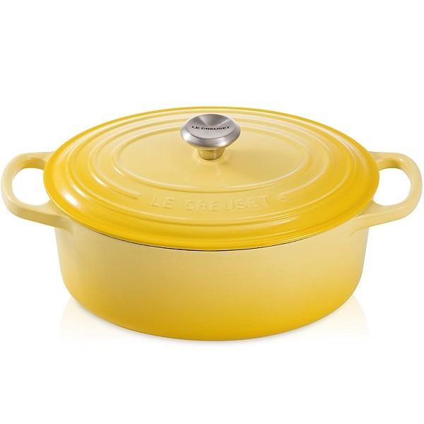 Gambar LeCreuset Cast Iron Oval Casserole - Volcanic 29cm dari Home Cantik undefined 5 Tokopedia