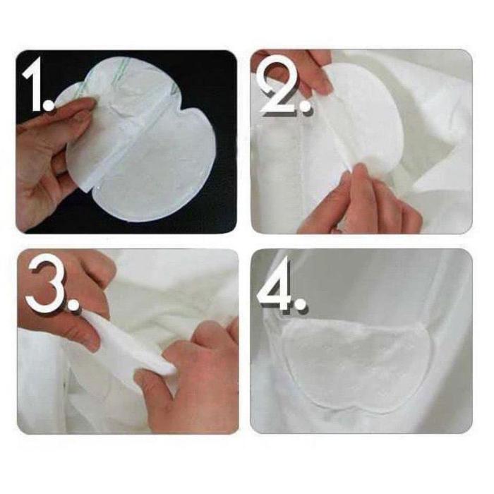 Gambar penyerap keringat ketiak anti basah armit pad underarm anti bau dari larismurah shop undefined Tokopedia