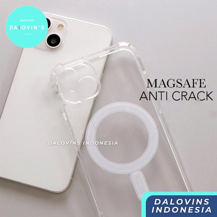 Anticrack Magsafe Case iPhone XS MAX XR 11 12 PRO MAX Transparant iPhone  XS Max - Main Image