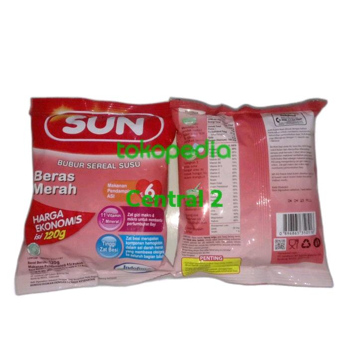 Gambar Sun Bubur Ekonomis 120gr - Beras Mer/Merah dari Central 2 undefined Tokopedia