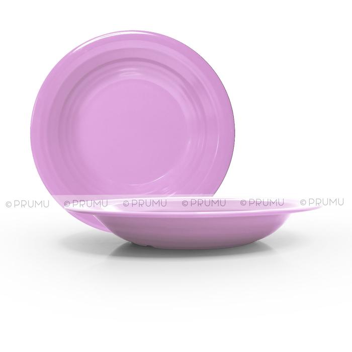 Gambar PRUMU Melamine Purple Series Tableware Piring Mangkok Gelas Warna Ungu - Piring 6 inch, Ungu dari Prumu undefined Tokopedia