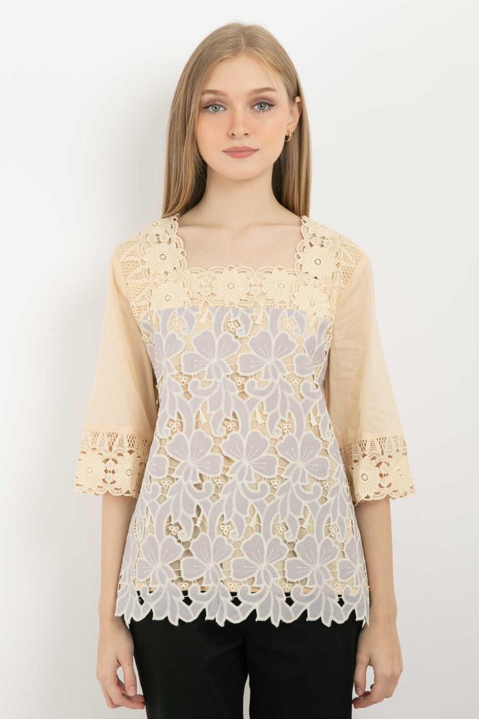 Gambar *Ready Stok* SISTER'S - Atasan Katun S7352 (JS) - Ungu, 3L dari Sisters Fashion Group undefined Tokopedia