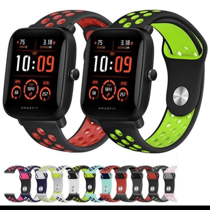 Jual Tali Jam Strap Lenovo Watch S2 Pro-Nike Rubber Silikon Sporty