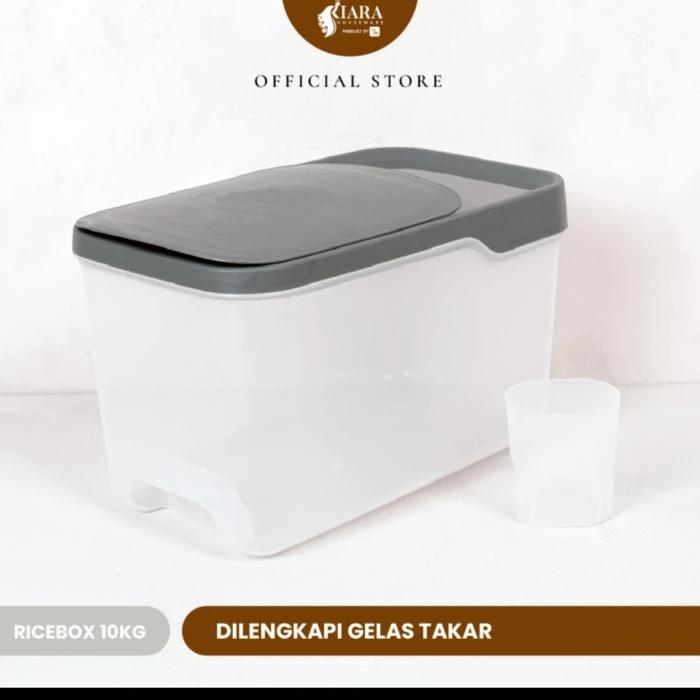 Jual Rice Box/tempat Beras 10kg Citra Jaya Plastik Di Seller Hachi ...