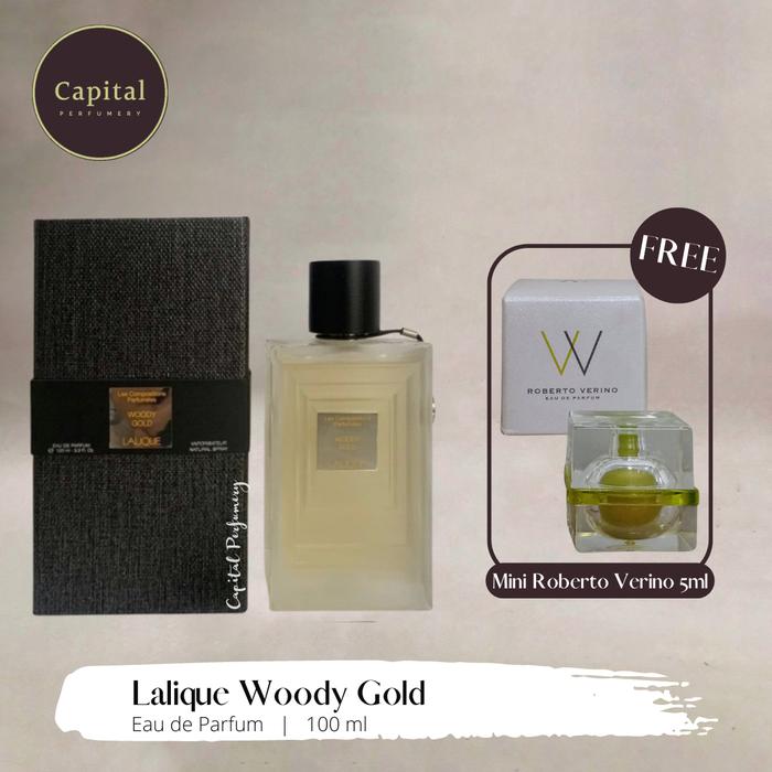 LALIQUE オードパルファム 香水 Woody Gold ラリック / ソレイユ ルナ