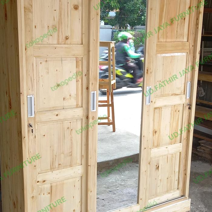 Gambar lemari pakaian custom sliding dari UD.FATHIR JAYA FURNITURE undefined Tokopedia