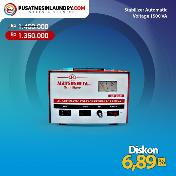 Jual Stabilizer 1500VA 1 Phase Untuk Mesin Pengering dan Mesin Cuci