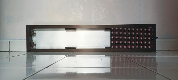 Gambar FRAME RUNNING TEXT 96 X 16 DAN TUTUP BELAKANG - DIP dari al.amin2 undefined Tokopedia