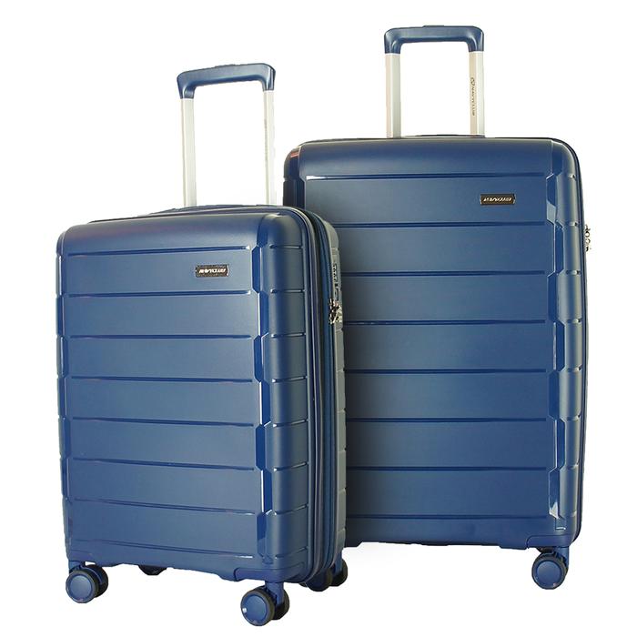 Gambar Navy Club Koper Set Hardcase Elcano - Size 20+24 Inch - Biru dari Navy Club undefined Tokopedia