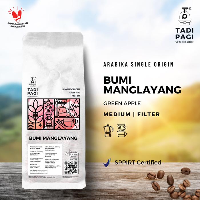 Gambar Bumi Manglayang Roast Bean Coffee Biji Kopi Matang 500 gram - BIJI dari Tadi Pagi Coffee Roastery undefined Tokopedia