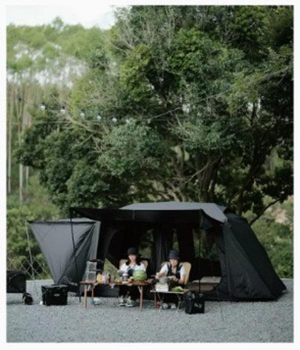 Gambar Tenda Vicore VIDALIDO 5-8P Villa Tent Automatic Tent Camping Outdoor - Hitam S dari TentangOutdoor undefined Tokopedia