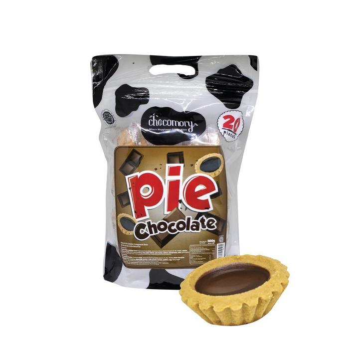 Gambar Chocomory Choco Pie / Strawberry / Cookies Cream Pie Chocolate Bandung - Coklat, Isi 5 dari Tatasnacks undefined Tokopedia