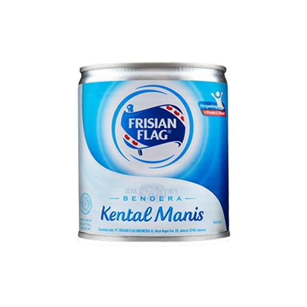 Gambar Susu Bendera Kental Manis Frisian Flag Kaleng 370g Putih / Cokelat - Vanila dari TOKO BAKTI JAYA undefined Tokopedia