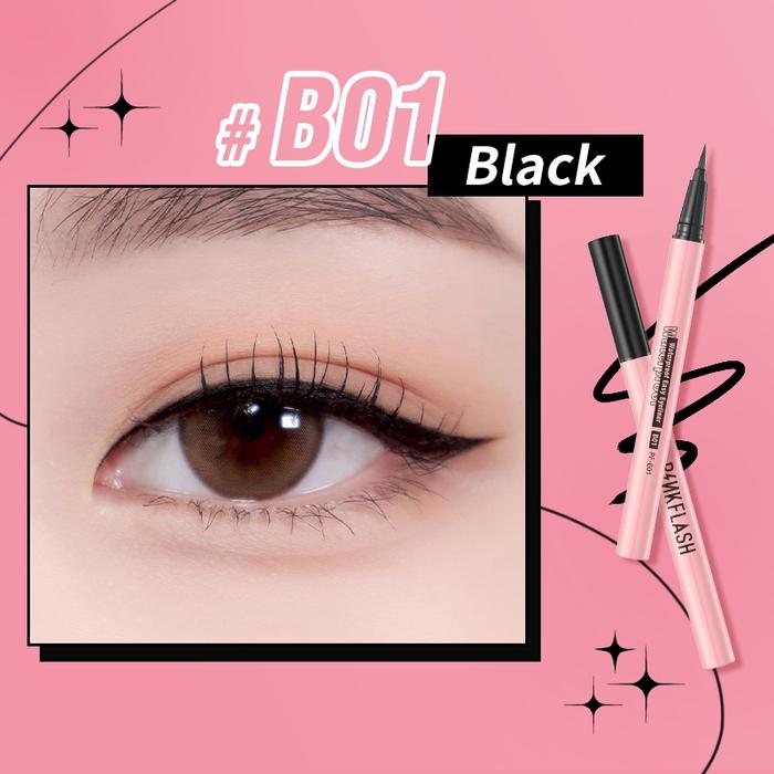 Gambar PINKFLASH OH MY LINE Waterproof Easy Eyeliner - B01 Black dari MYU Cosmetic undefined Tokopedia
