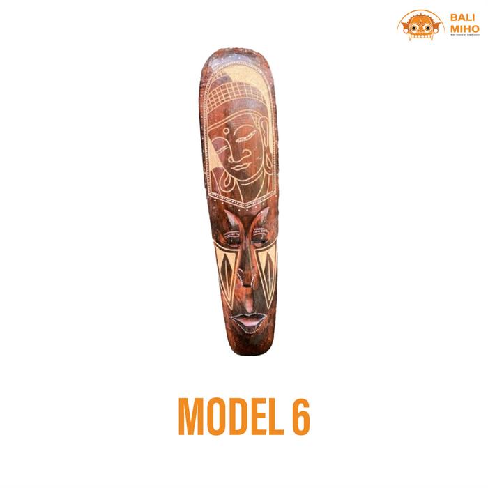 Gambar DEKORASI DINDING/PATUNG TOPENG ETNIK/TOPENG SUKU/TOPENG SUKU ASMAT - m.6 dari Bali Miho undefined Tokopedia