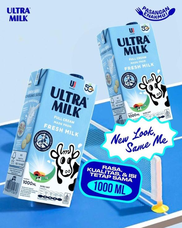 Gambar UHT Ultramilk Susu Full Cream | Susu Chocolate 1000ML (1L) Susu Sehat - UHT Full Cream dari Sumtreess undefined Tokopedia