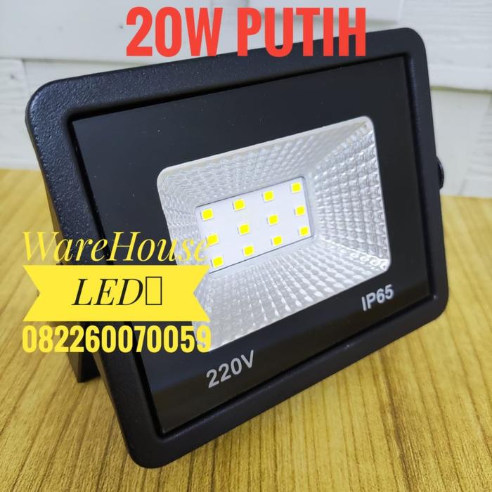 Gambar LAMPU SOROT LED SMD 300watt / FLOOD LIGHT LED 300w PUTIH 300 watt - 20 WATT PUTIH dari Warehouse LED undefined Tokopedia