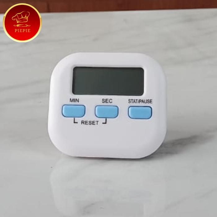 Gambar Timer Masak Digital Rainbow Series Kitchen Cooking Clock Alarm LCD - TYPE 4 dari piepiebakewareofficial undefined Tokopedia