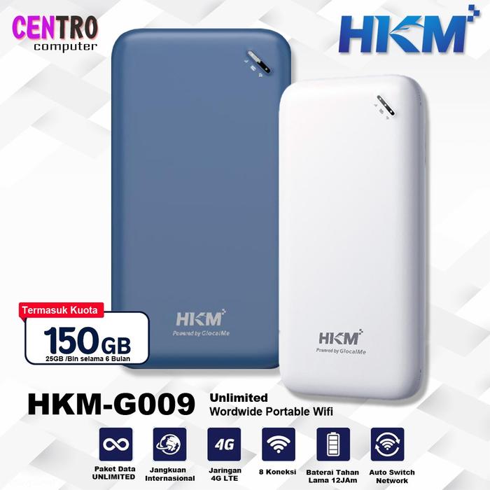 Gambar HKM G009 Modem Mifi GlocalMe Worldwide Portable Wifi dari Centro Computer undefined Tokopedia
