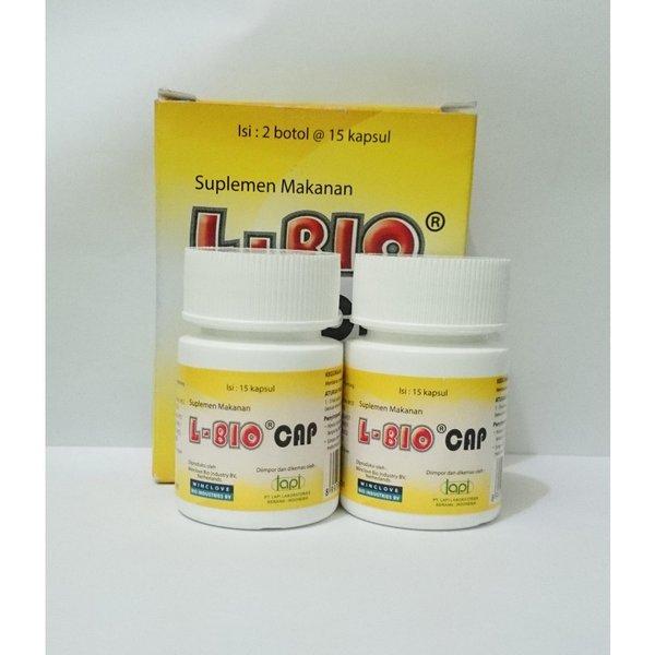 Gambar L-BIO KAPSUL BOTOL 15 KAPSUL - Suplemen Pencernaan Dewasa Obat Diare - BOX dari Apotek Provita undefined Tokopedia