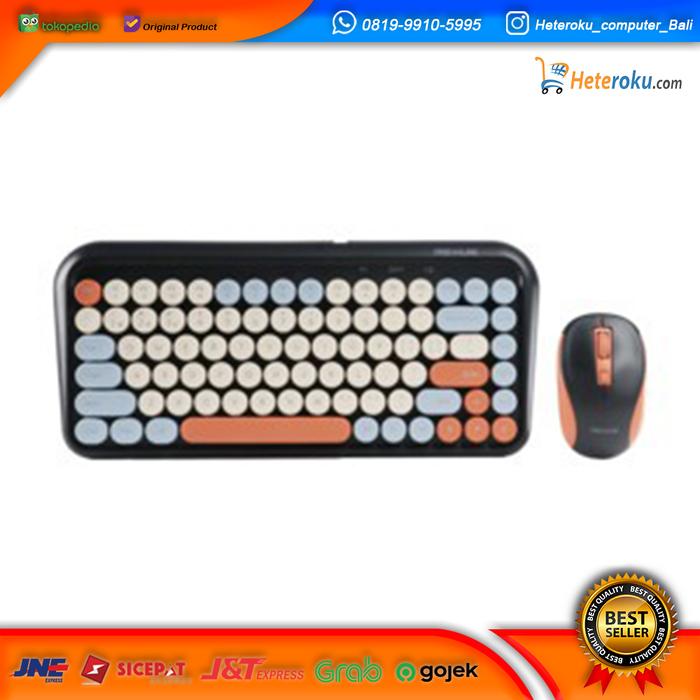Jual Keyboard Mouse REXUS RX-KM11 Wireless - GOLDEN NIGHT - Kota ...