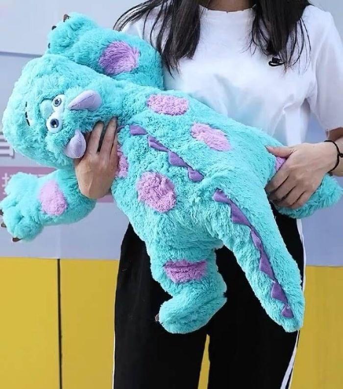 Gambar BONEKA SULLEY MONSTER UNIVERSITY DISNEY TSUM TSUM - SULLEY LABEL dari Republik Boneka undefined Tokopedia