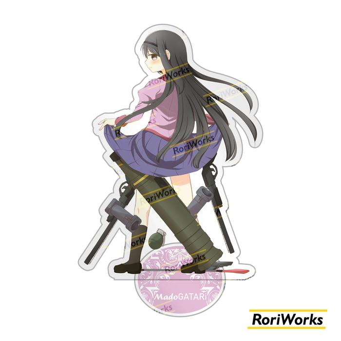 Gambar Acrylic Stand Anime - Homura x Hitagi [Madoka x Monogatari] dari RoriWorks undefined Tokopedia