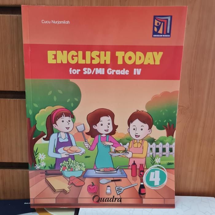 Jual Obral Buku Sd English Today Kelas 1 2 3 4 Kurikulum Merdeka Quadra ...